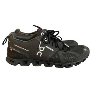 On Cloudf Waterproof Running Shoes Womens Black Swiss Engineering Sneakers Sz 7